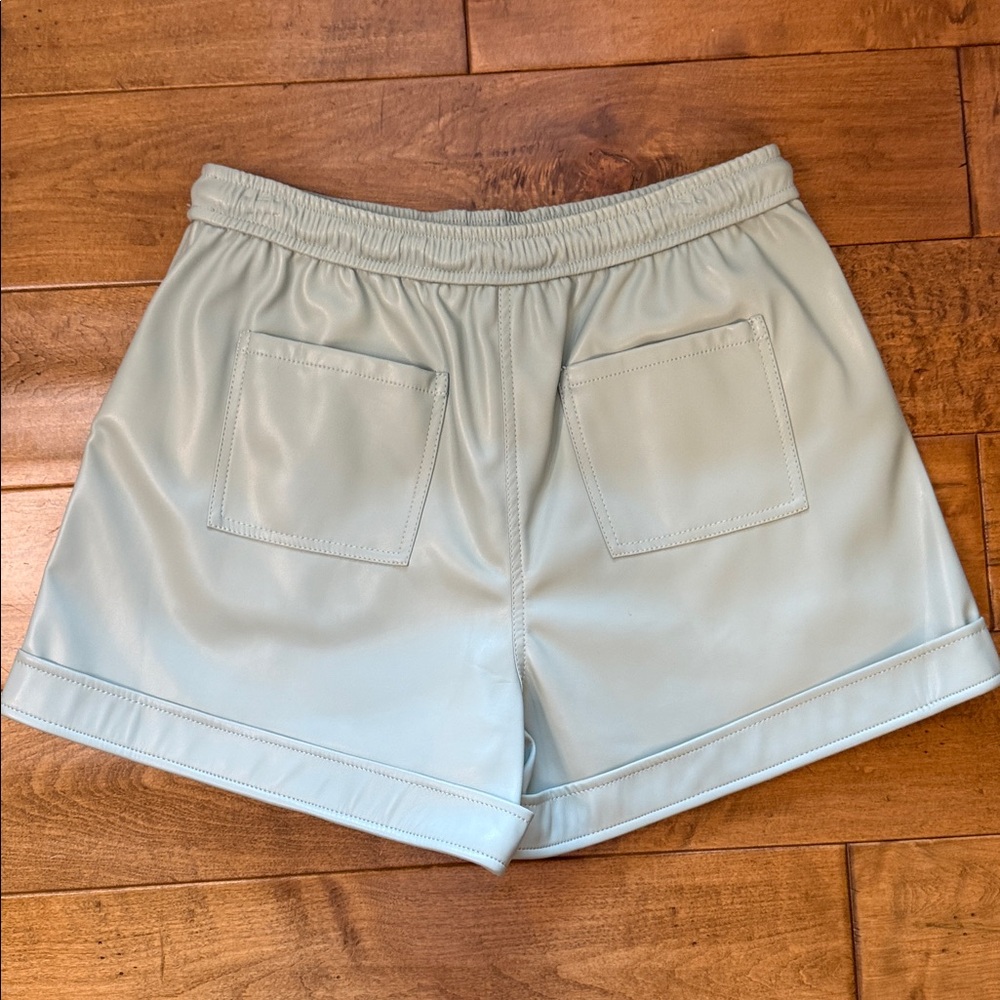 JONATHAN SIMKHAI Doah Vegan Leather Shorts - Picture 5 of 12